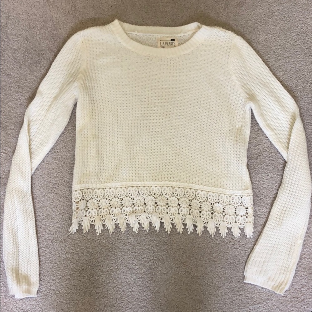 White sweater